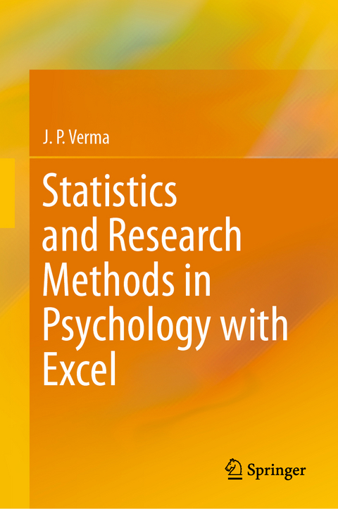 Statistics and Research Methods in Psychology with Excel - J.P. Verma