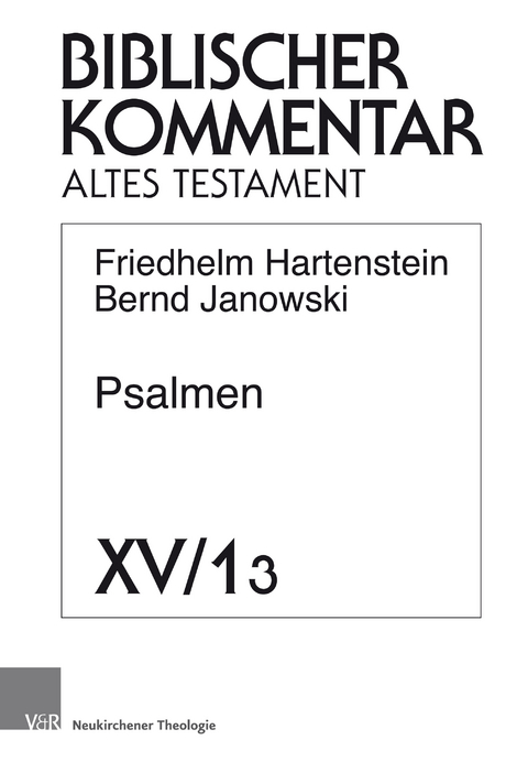 Psalmen (Ps 3–6) - Friedhelm Hartenstein, Bernd Janowski