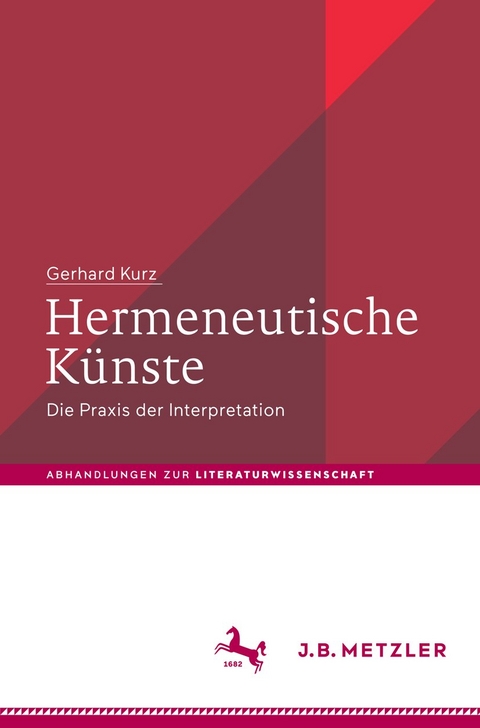 Hermeneutische Künste - Gerhard Kurz