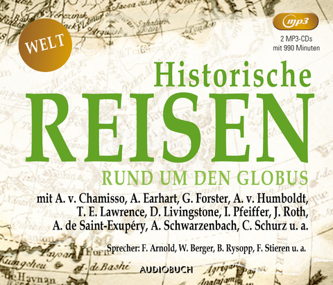 Historische Reisen - rund um den Globus -  diverse