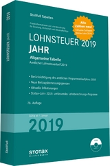 Tabelle, Lohnsteuer 2019 Jahr - 