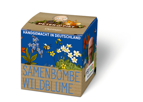 Peter & Piet. Samenbombe Wildblume - Peter Wohlleben