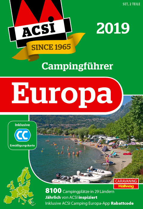 ACSI Internationaler Campingführer Europa 2019 - 
