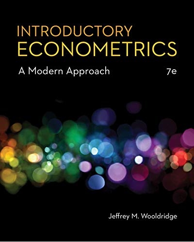 Introductory Econometrics - Jeffrey Wooldridge