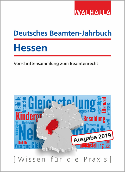 Deutsches Beamten-Jahrbuch Hessen 2019 -  Walhalla Fachredaktion