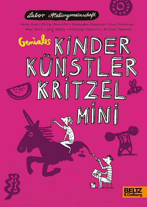 Geniales Kinder Künstler Kritzelmini -  Labor Ateliergemeinschaft