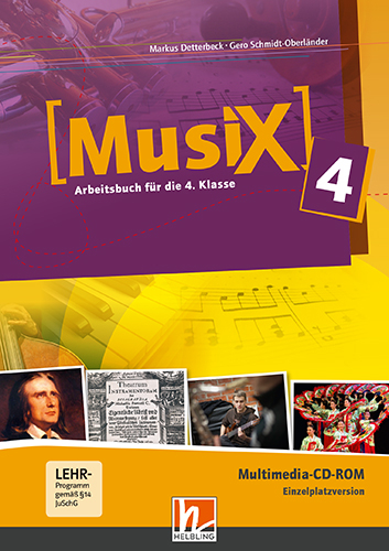 MusiX 4, Multimedia CD-ROM - Einzelplatz, Ausg. Österreich - Markus Detterbeck, Gero Schmidt-Oberländer