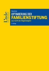 Optimierung der Familienstiftung - Marschner, Ernst