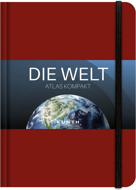 Taschenatlas Die Welt - Atlas kompakt, rot - 