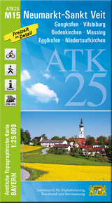 ATK25-M15 Neumarkt-Sankt Veit (Amtliche Topographische Karte 1:25000) - 