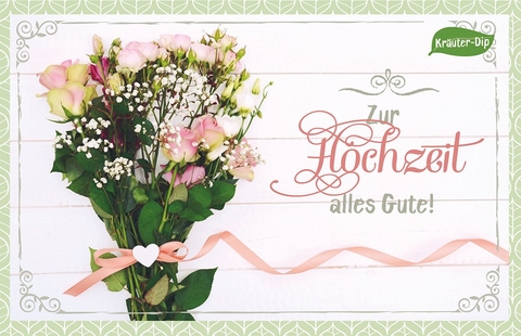 Zur Hochzeit alles Gute! - 