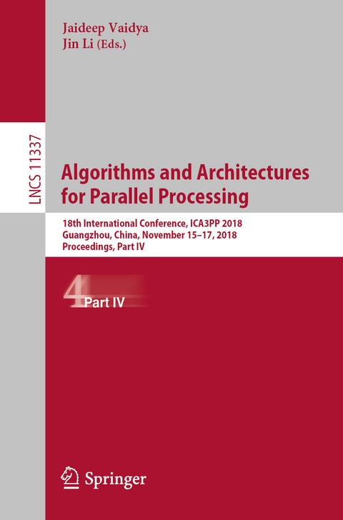 Algorithms and Architectures for Parallel Processing - 