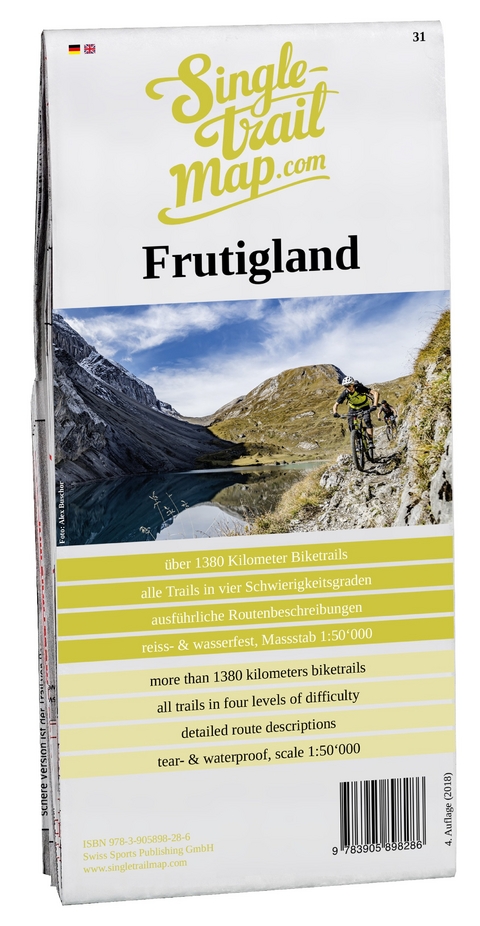 Singletrail Map 031 Frutigland - Thomas Giger