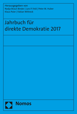 Jahrbuch für direkte Demokratie 2017 - 