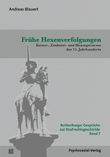 Frühe Hexenverfolgungen - Andreas Blauert