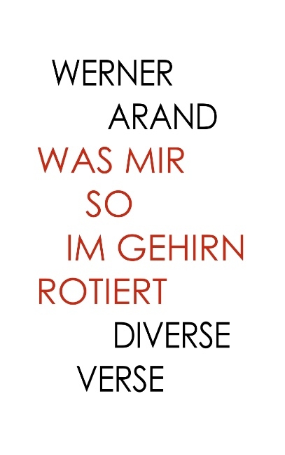 Was mir so im Gehirn rotiert - Werner Arand