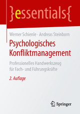 Psychologisches Konfliktmanagement - Schienle, Werner; Steinborn, Andreas