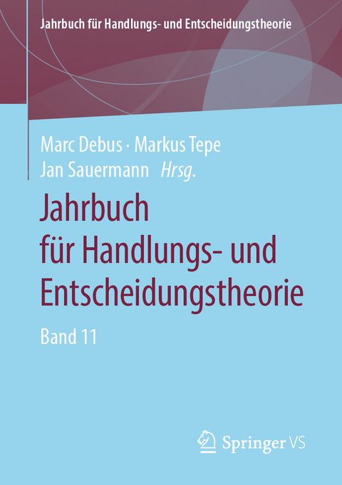 Jahrbuch für Handlungs- und Entscheidungstheorie - 