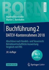 Buchführung 2 DATEV-Kontenrahmen 2018 - Bornhofen, Manfred; Bornhofen, Martin C.