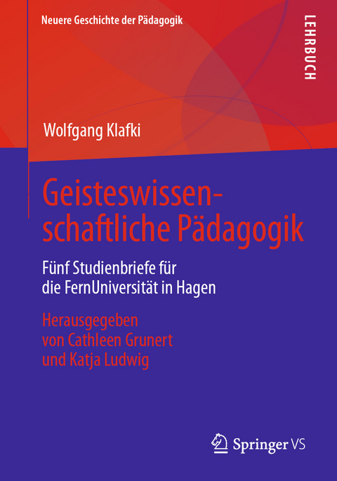 Geisteswissenschaftliche Pädagogik - Wolfgang Klafki