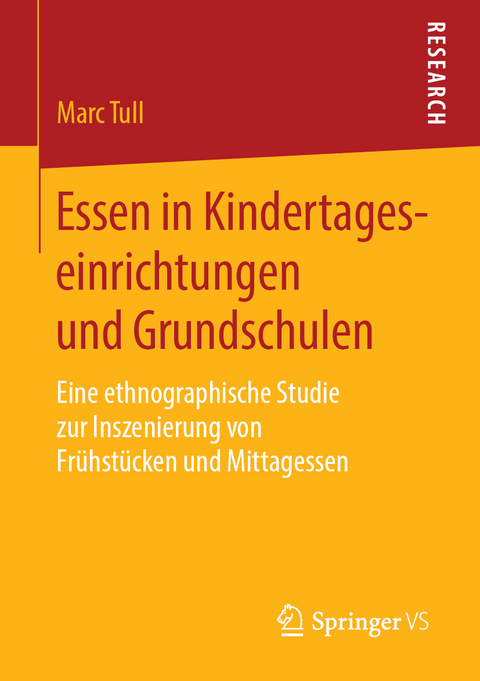 Essen in Kindertageseinrichtungen und Grundschulen - Marc Tull