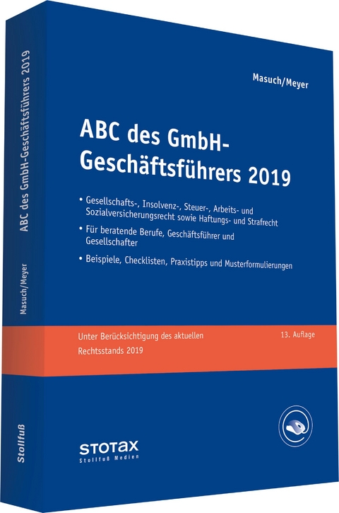 ABC des GmbH-Geschäftsführers 2019 - Andreas Masuch, Gerhard Meyer