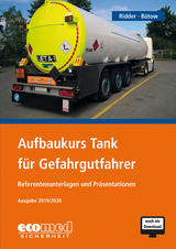 Aufbaukurs Tank für Gefahrgutfahrer - Ridder, Klaus; Bütow, Torsten