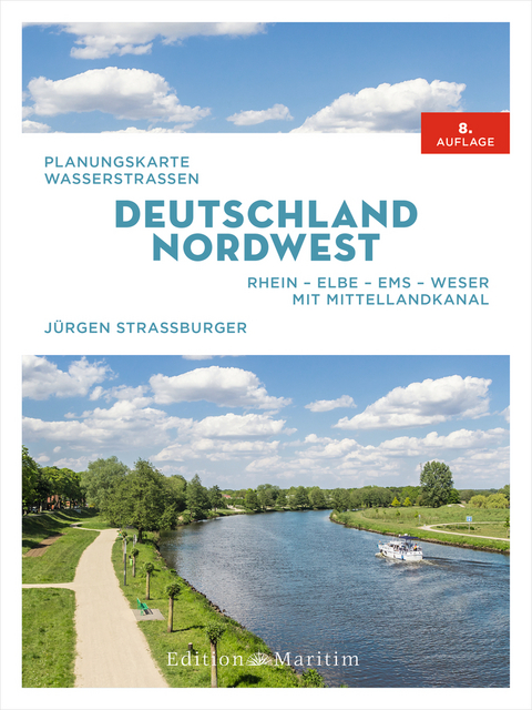 Planungskarte Wasserstraßen Deutschland Nordwest - Jürgen Straßburger