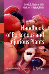 Handbook of Poisonous and Injurious Plants - Nelson, Lewis S.; Balick, Michael J.