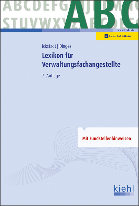 Lexikon für Verwaltungsfachangestellte - Ewald Ickstadt, Marvin Dinges