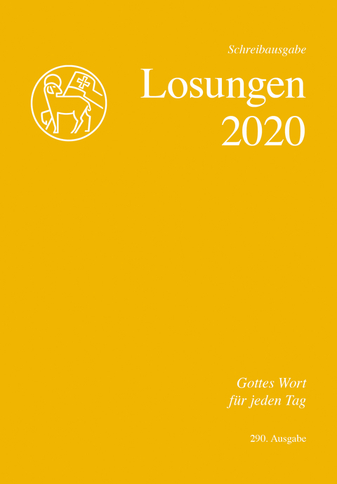 Losungen Schweiz 2020 / Die Losungen 2020 - 