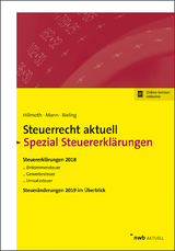 Steuerrecht aktuell Spezial Steuererklärungen 2018 - Bernhard Hillmoth, Peter Mann, Björn Bieling