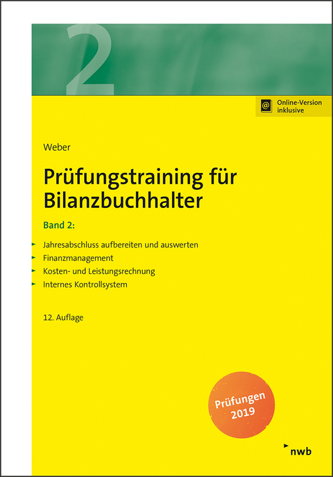 Prüfungstraining für Bilanzbuchhalter / Prüfungstraining für Bilanzbuchhalter, Band 2 - Martin Weber