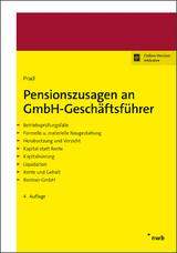 Pensionszusagen an GmbH-Geschäftsführer - Pradl, Jürgen; Pradl, Kevin