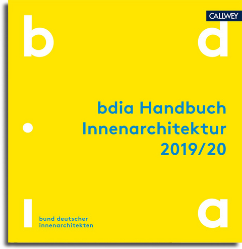 bdia Handbuch Innenarchitektur 2019/20 - 