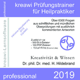 kreawi Prüfungstrainer für Heilpraktiker - Hildebrand, Hartmut