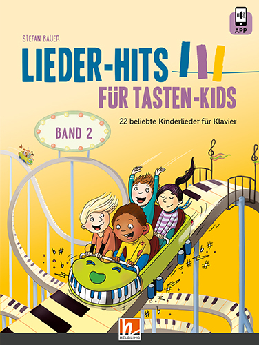 Lieder-Hits für Tasten-Kids, Band 2 - Stefan Bauer