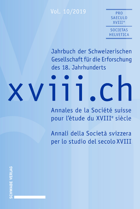 xviii.ch, Vol. 10/2019