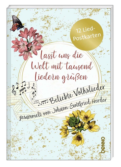 Postkartenbuch »Lasst uns die Welt mit tausend Liedern grüßen« - Johann Gottfried Herder
