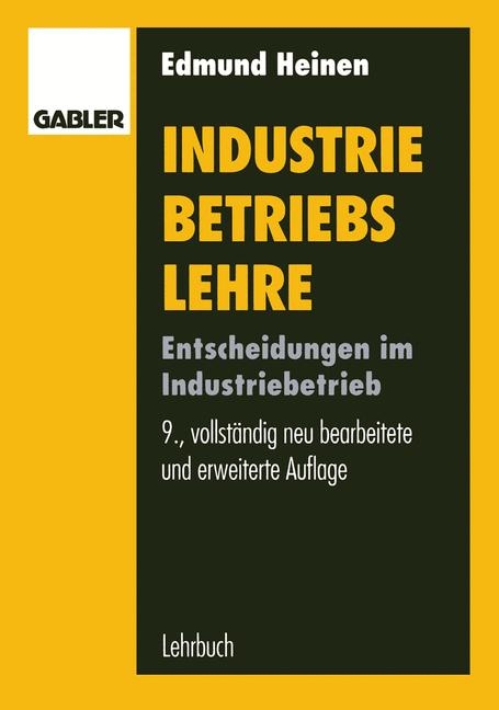 Industriebetriebslehre - 