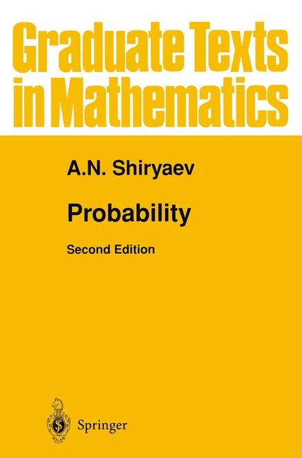 Probability - Albert Shiryaev