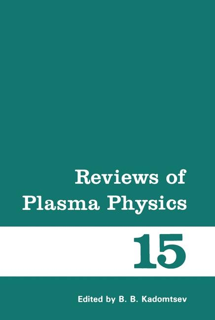 Reviews of Plasma Physics - 