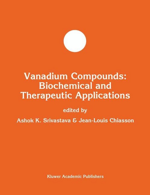 Vanadium Compounds: Biochemical and Therapeutic Applications - 