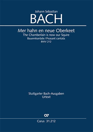Mer hahn en neue Oberkeet (Klavierauszug) - Johann Sebastian Bach