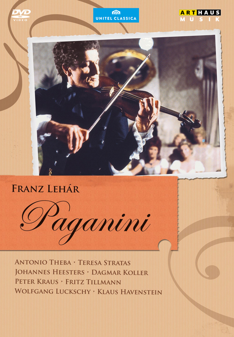 Paganini, 1 DVD - Franz Lehár