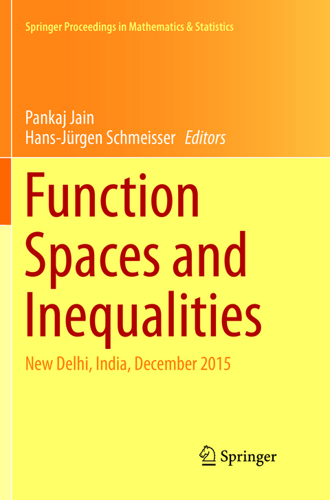 Function Spaces and Inequalities - 