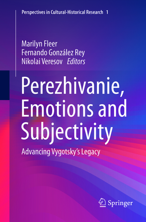 Perezhivanie, Emotions and Subjectivity - 