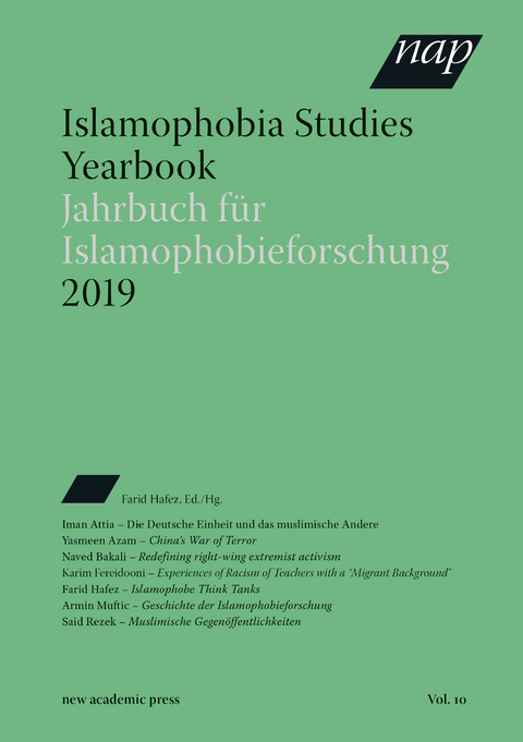 Islamophobia Studies Yearbook 2019 / Jahrbuch für Islamophobieforschung 2019 - 