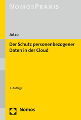 Der Schutz personenbezogener Daten in der Cloud - Jotzo, Florian