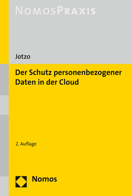 Der Schutz personenbezogener Daten in der Cloud - Florian Jotzo